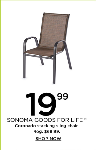 sonoma coronado stacking chair