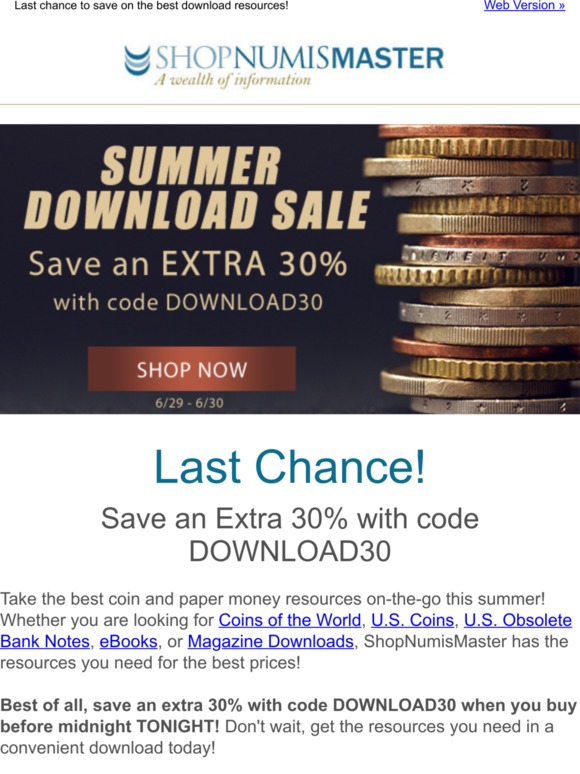 ⌛ Ends Tonight! Save and Extra 30% on All Downloads