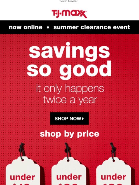 TJ Maxx Summer Clearance Under 10, 20, 30! Milled