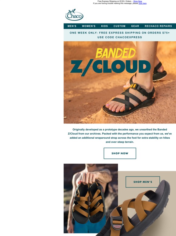 women's banded z cloud chacos