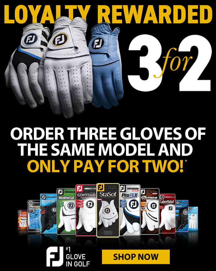 footjoy 3 for 2 gloves