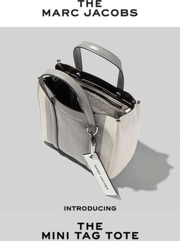 Marc Jacobs: Introducing THE Mini Tag Tote | Milled Marc Jacobs: Introducing THE Mini Tag Tote | Milled