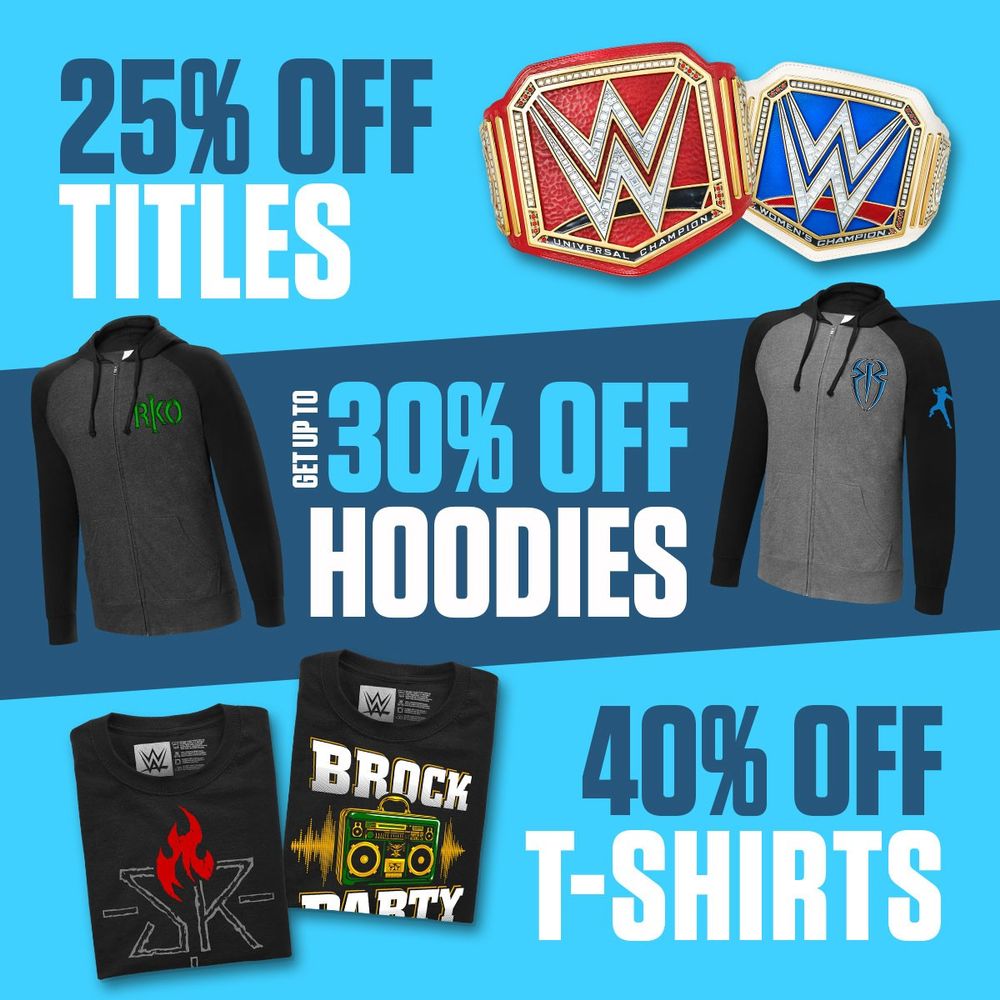 wwe shop hoodies