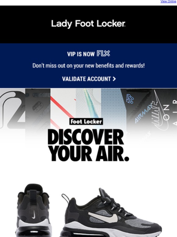 lady foot locker air max 270