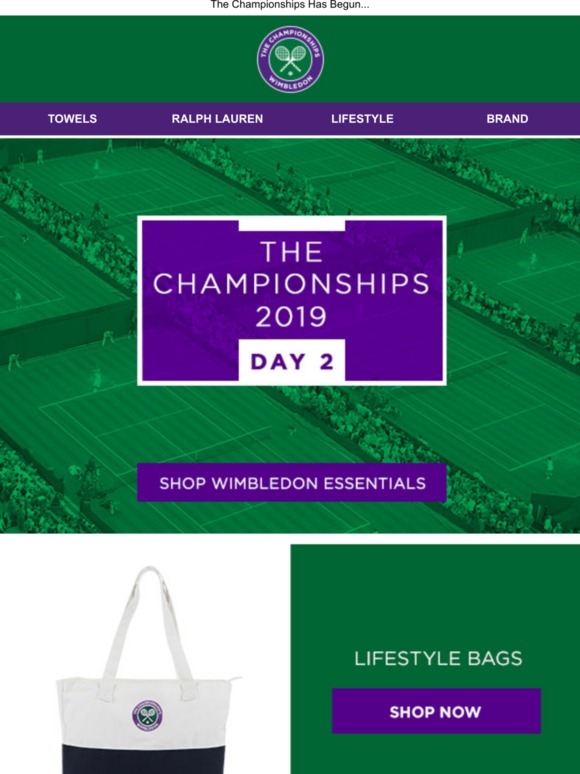 Day 2 | Wimbledon Homeware Essentials 🎾