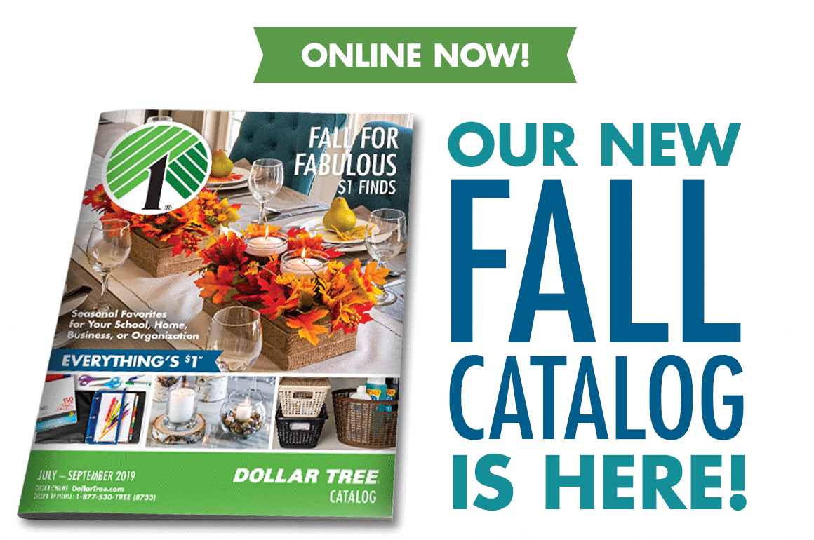 Dollar Tree Our New Fall Catalog is HERE! Milled