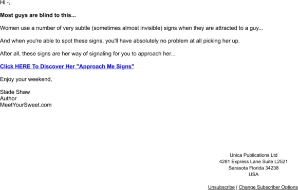 The signs that she is attracted to you