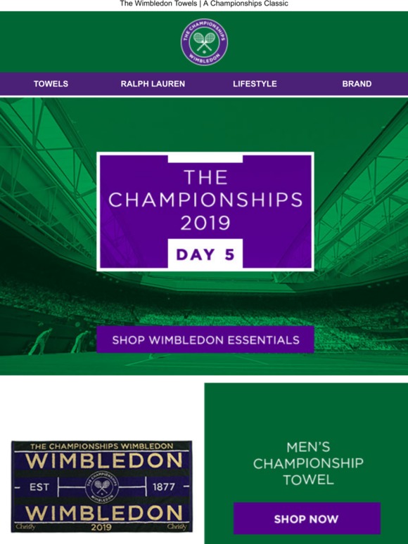 Day 5 | Shop 2019 Championships Towels