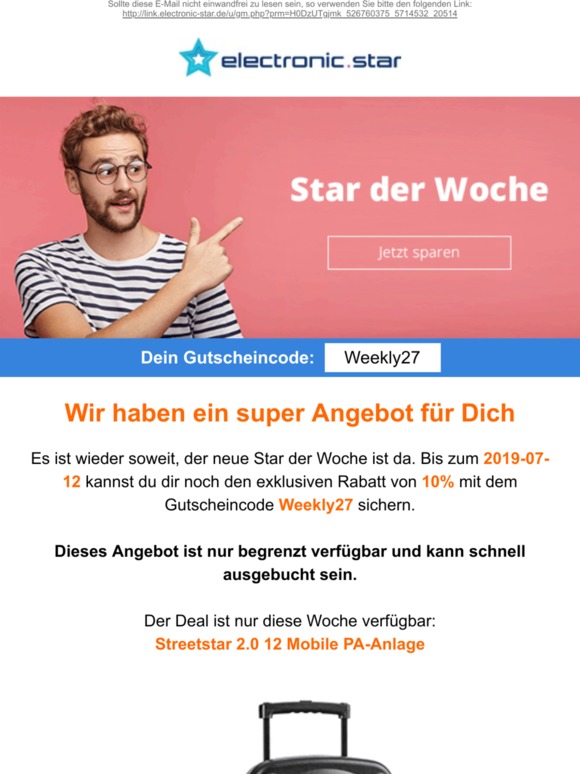 Wir präsentieren: 🌟 Star der Woche! 🌟