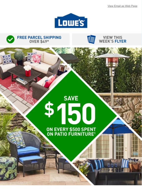 Lowe's Canada Get the latest trends for your backyard