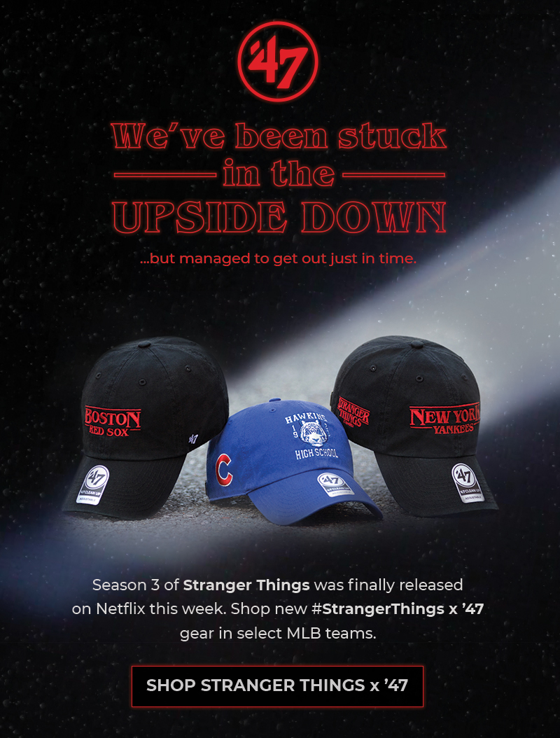 stranger things yankees hat