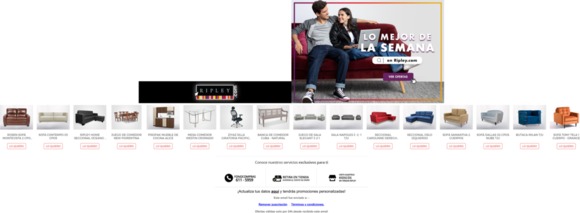 🛋️¡Los mejores muebles de la semana en Ripley.com!