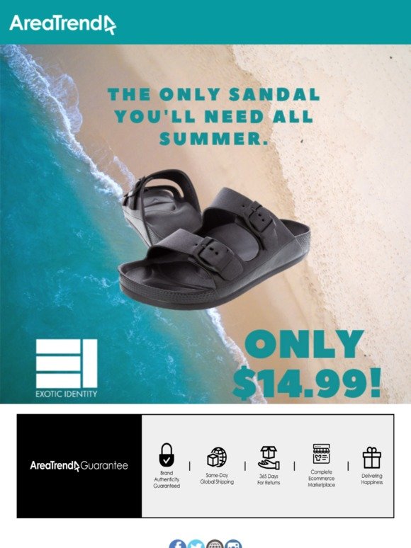 $14.99 best selling sandals!