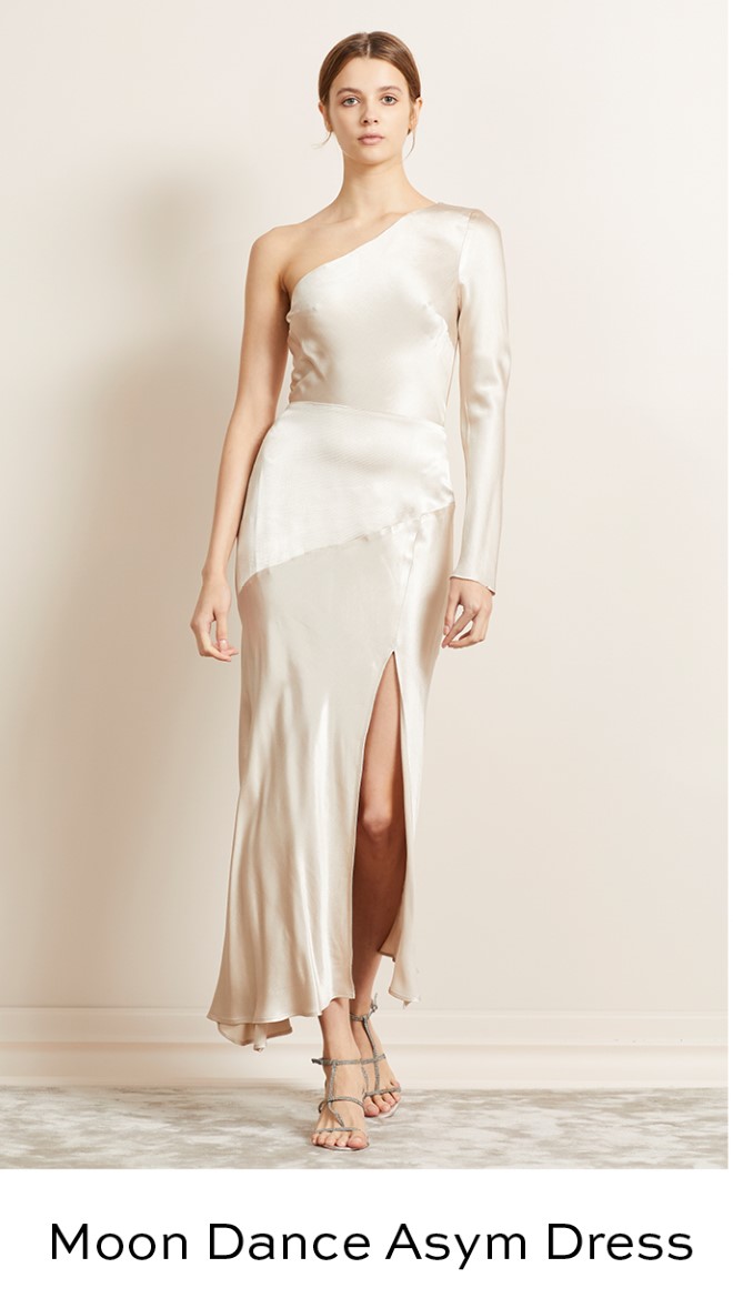 the dreamer asym dress