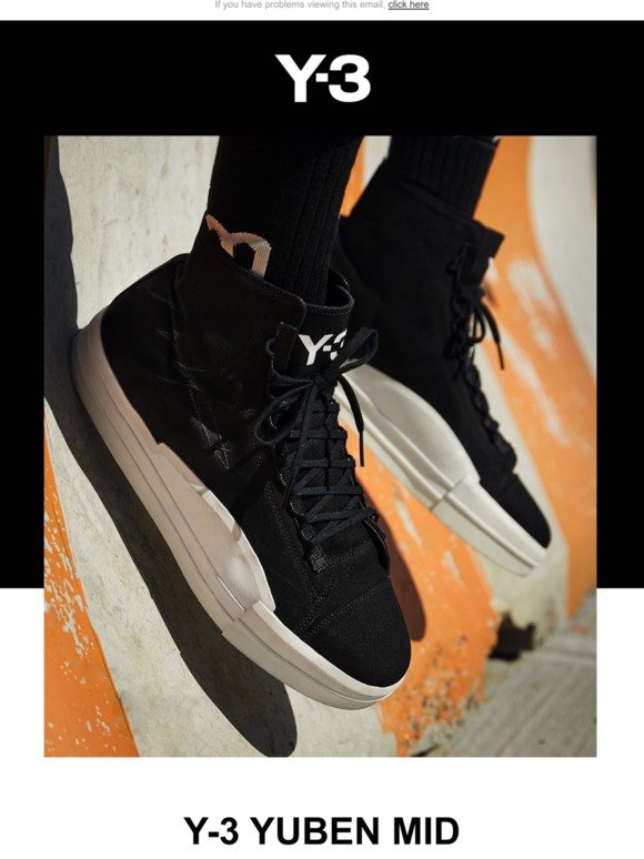 Y-3 Yuben Mid: Available Now