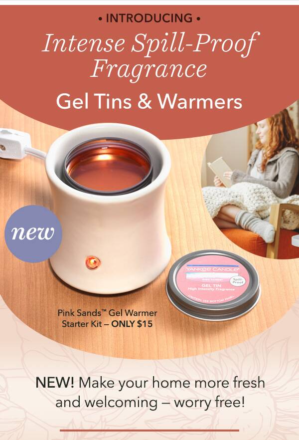 Yankee Candle Company NEW Gel Warmer Kit • Buy 3, Get 1 FREE on NEW