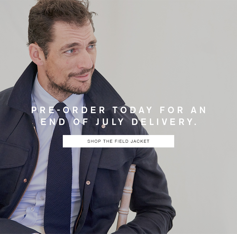 david gandy field jacket