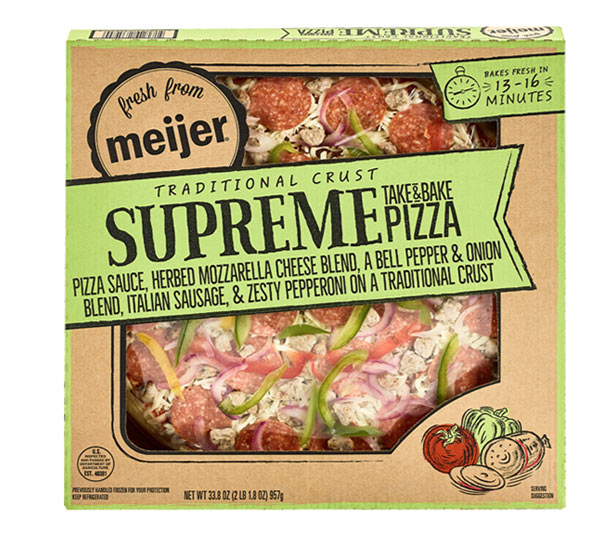 Meijer: Discover New Meijer Made Take & Bake Pizza | Milled