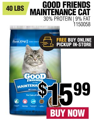 rural king cat food