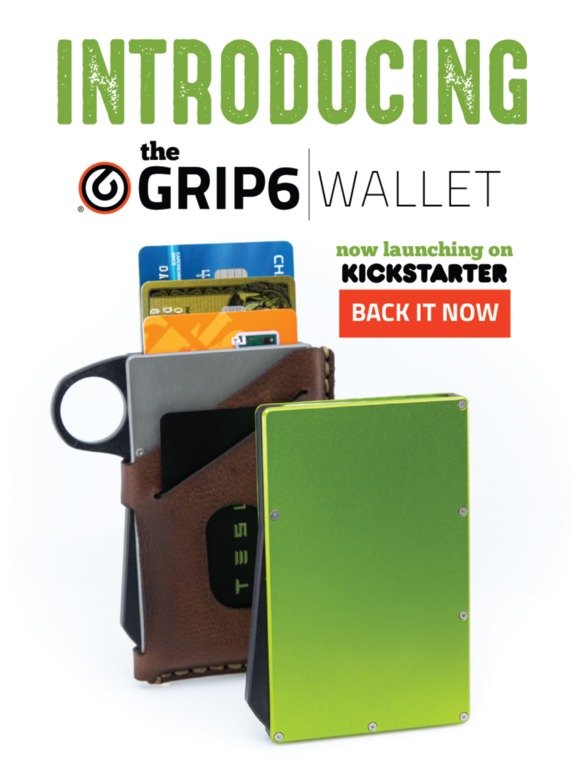 Grip6 LLC: New: The GRIP6 Wallet is Finally Here! Back it now on ...