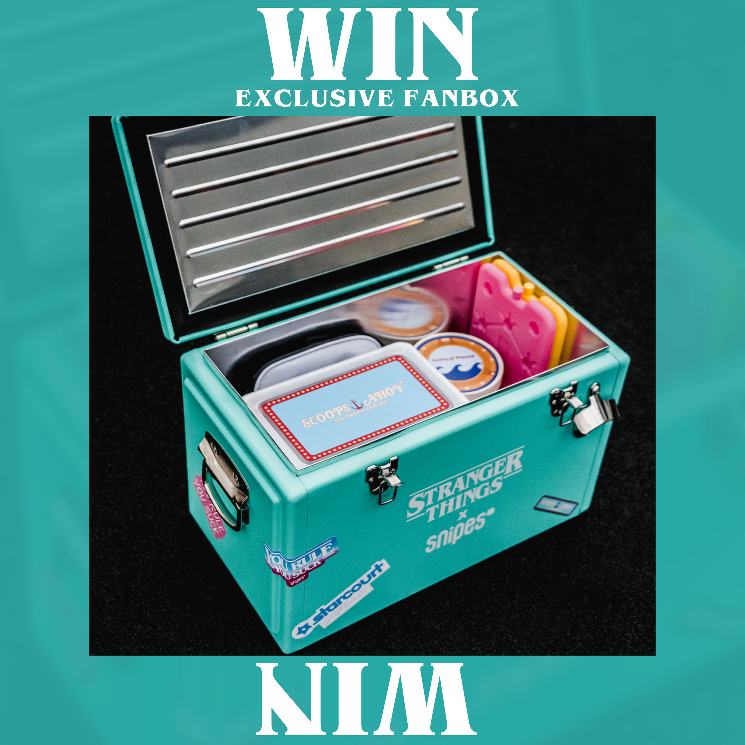 snipes x stranger things