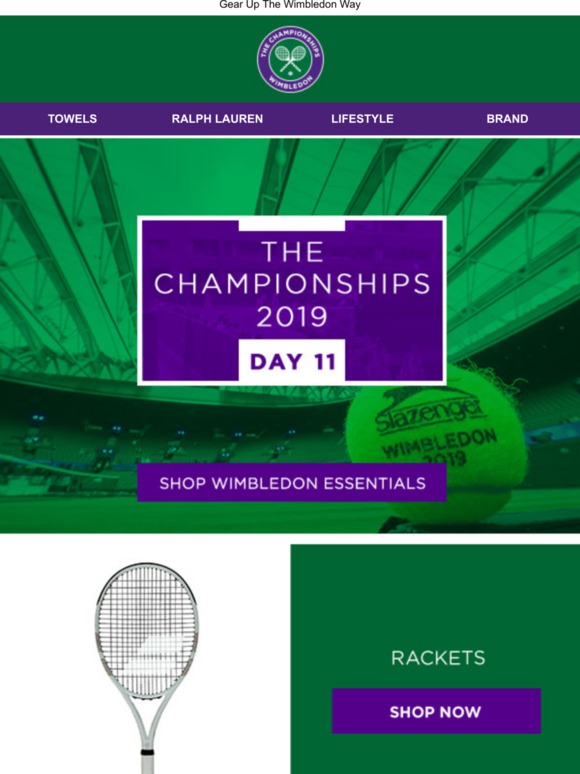Day 11 | Shop Tennis Equipment