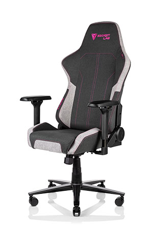 secretlab throne coal pink