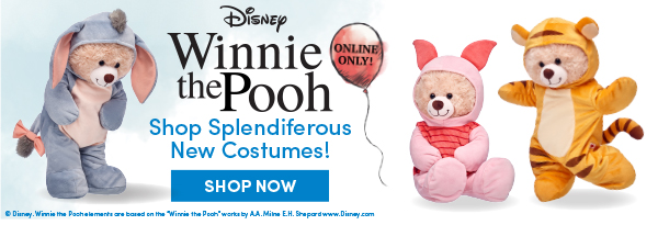 winnie the pooh build a bear 2021