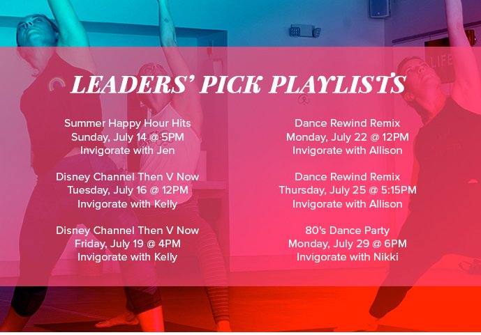 Leaders' Pick Playlists