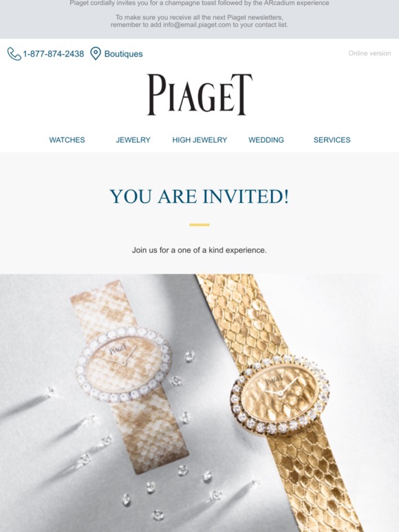 Piaget Now Open on Rodeo Drive Milled