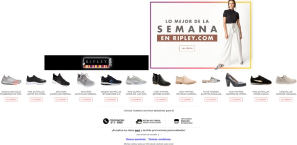 👟¡Lo mejor en calzado de la semana en Ripley.com!