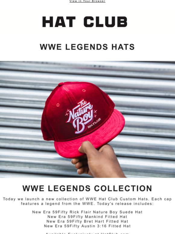 Hat Club: NEW WWE LEGENDS HATS WOOOO 