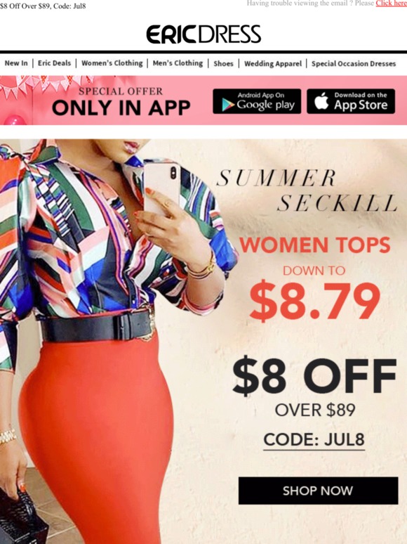ericdress tops