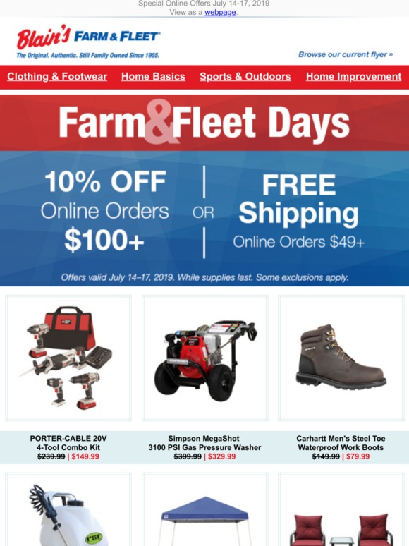 farm & fleet work boots