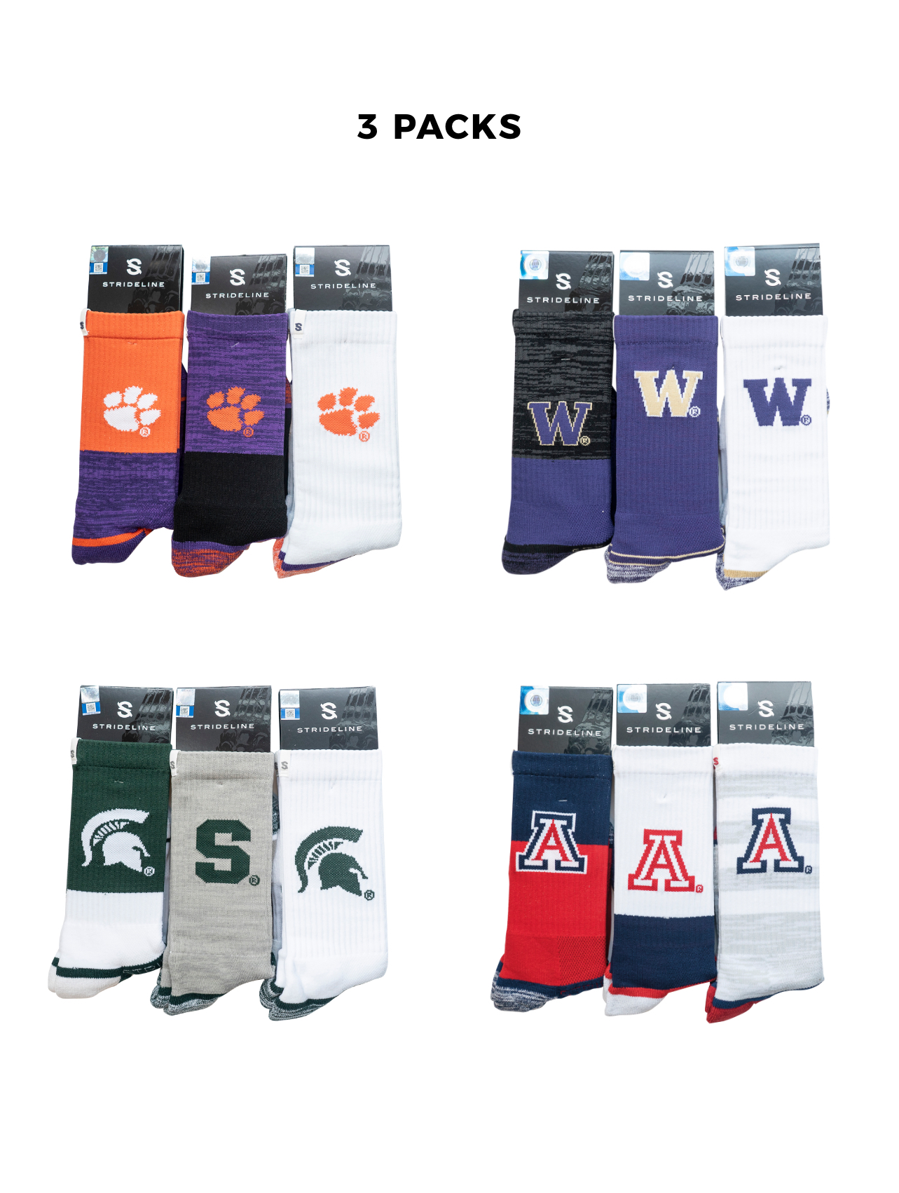 Strideline NCAA Strideline Socks now at Costco Milled