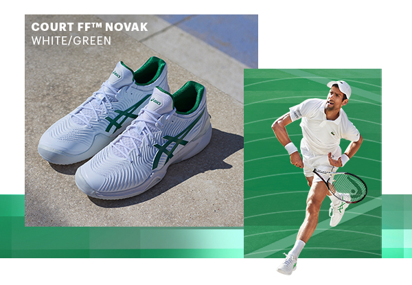 asics court ff novak white