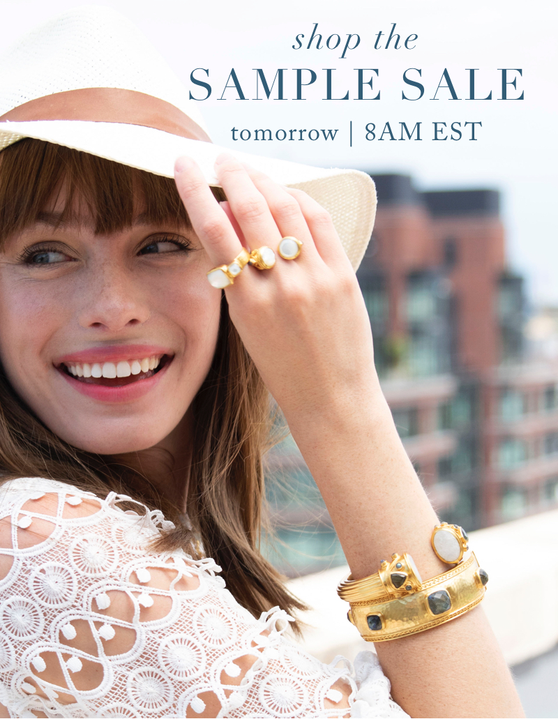 Julie Vos Sample Sale Starts Tomorrow Milled