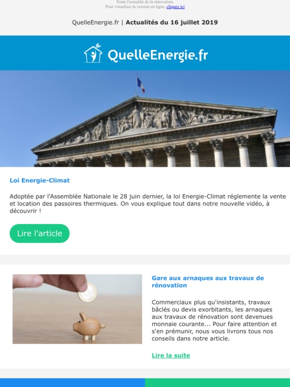 Loi Energie-Climat - Arnaques aux travaux - Choisir sa clim