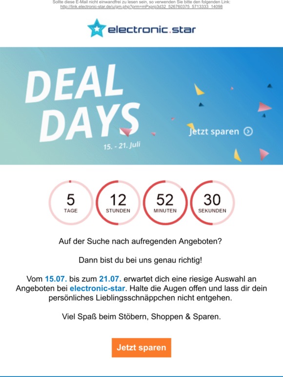 Deal Days: Sichere dir unschlagbare Angebote!