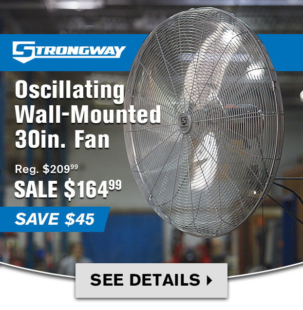 $45 Off Top Rated Strongway Fan 