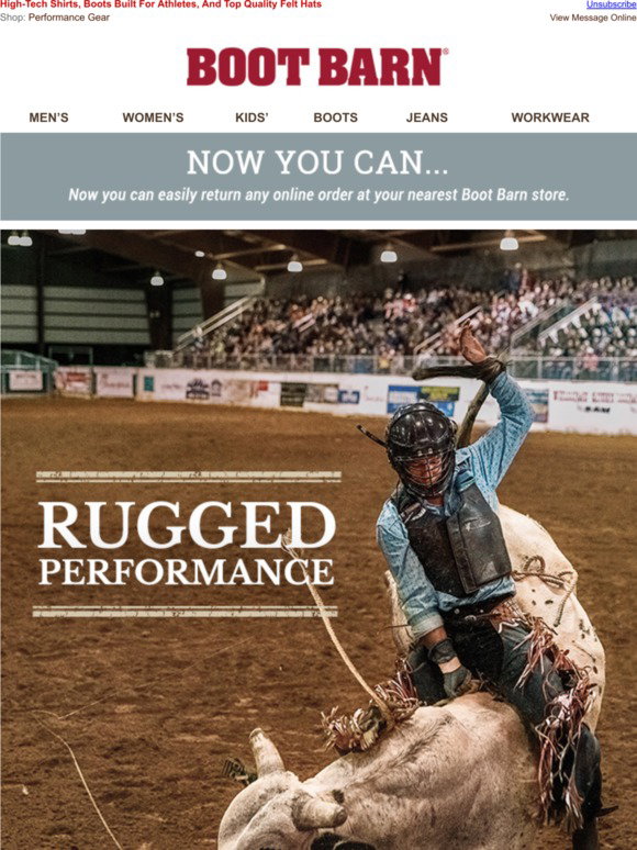 Boot Barn: Top Performance Picks Tough Enough For Bull Riders & Beyond ...