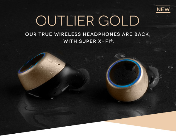 true wireless creative outlier gold