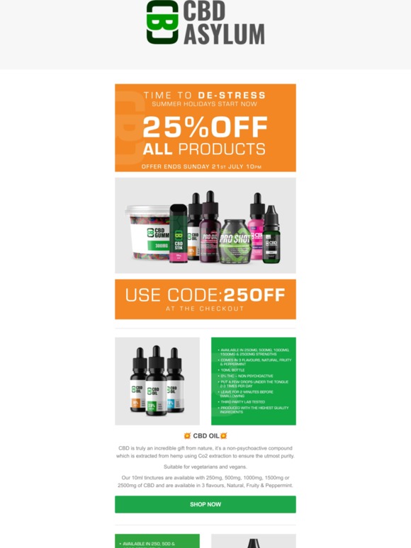 CBD Asylum 💥 25 Off ALL Products💥 Milled