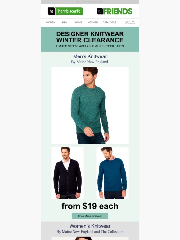 Neck Sweater Harris Scarfe Mens Jumpers Black Cable Knitted