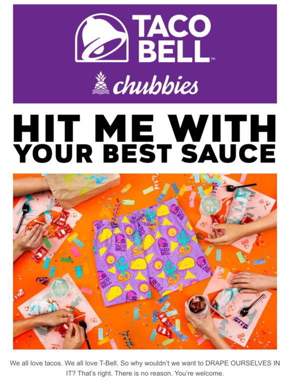 taco bell chubbies shirt