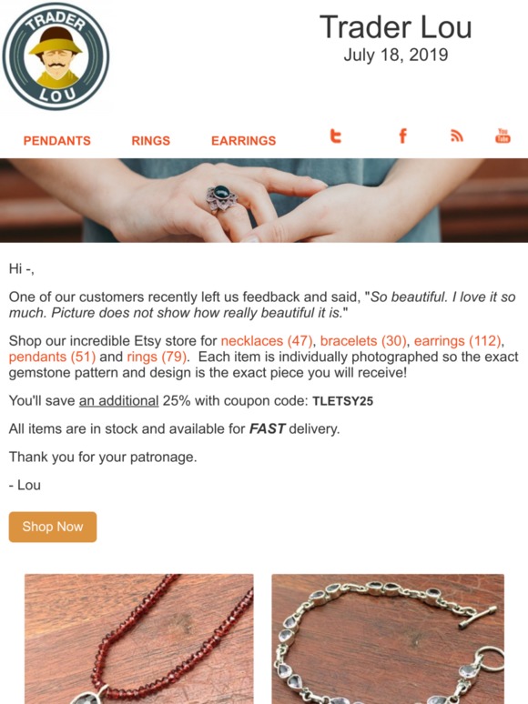 Summer Picks on New Rings, Bracelets, Necklaces with Assorted Gemstone in Sterling Silver