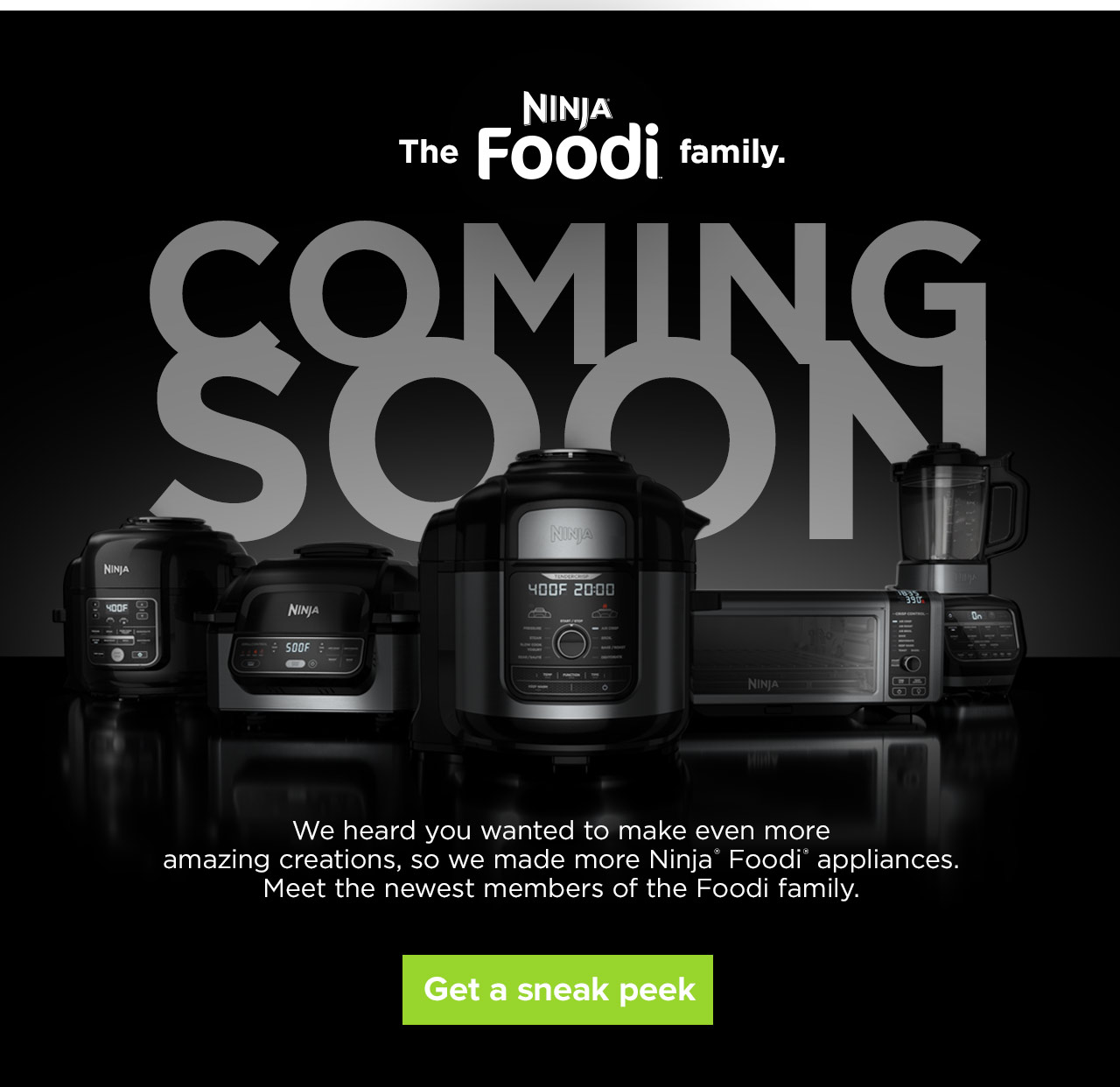 Ninja Kitchen Coming soon New Ninja Foodi products. Milled