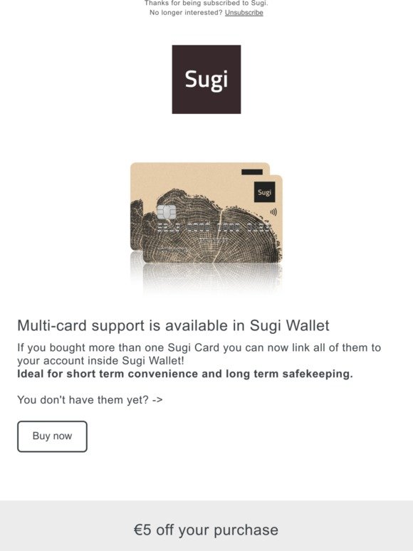 Introducing multi-card support for Sugi