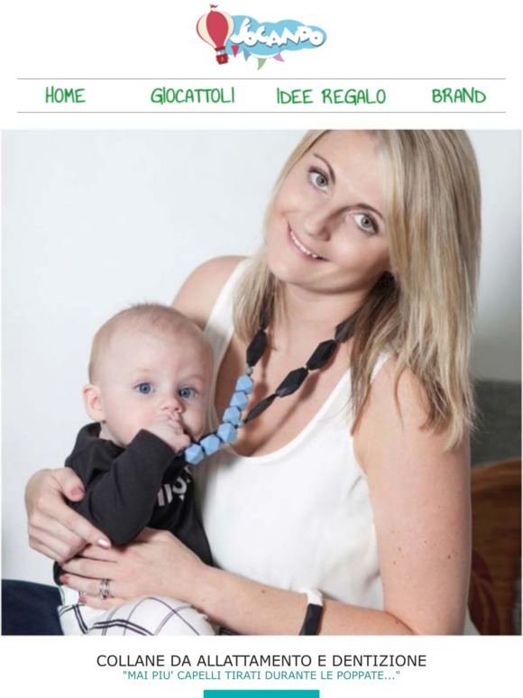 📿 Idee regalo per la mamme. Collane da allattamento, belle da indossare e utilissime. Scopri cosa sono