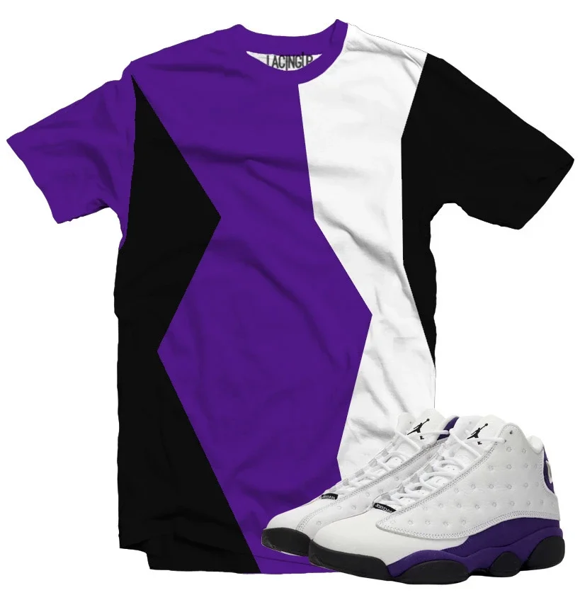 jordan 13 purple shirt